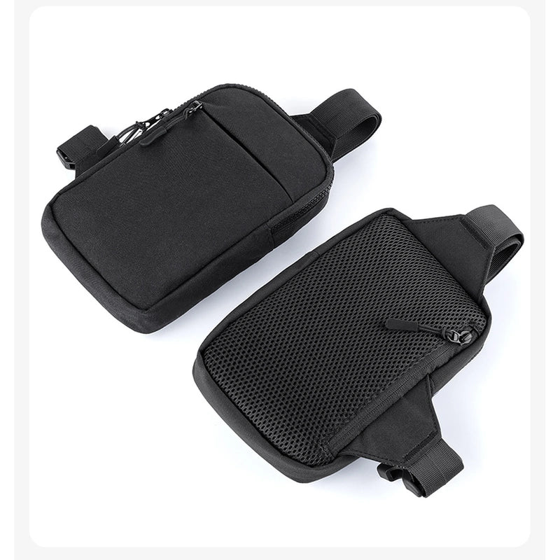 Norevix Crossbody Bag 2.0 Black front and back