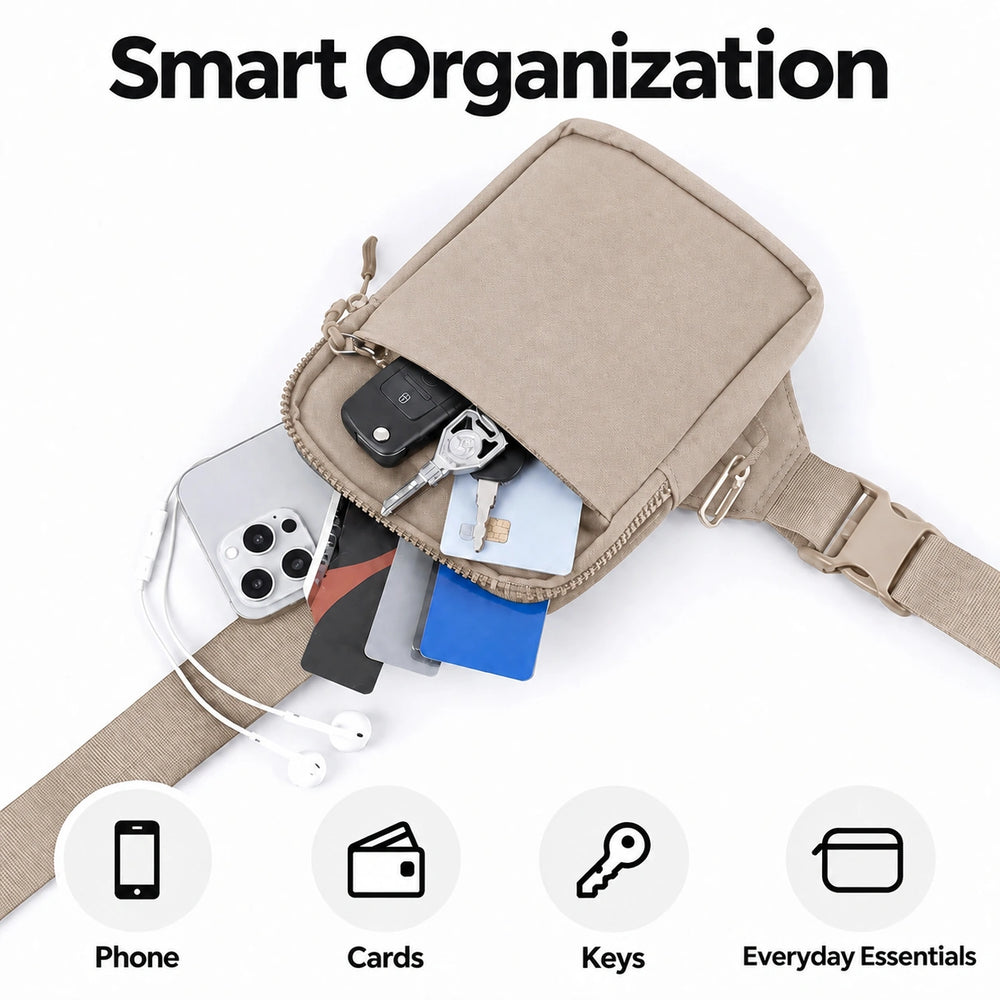 Crossbody Bag 2.0 Beige organization