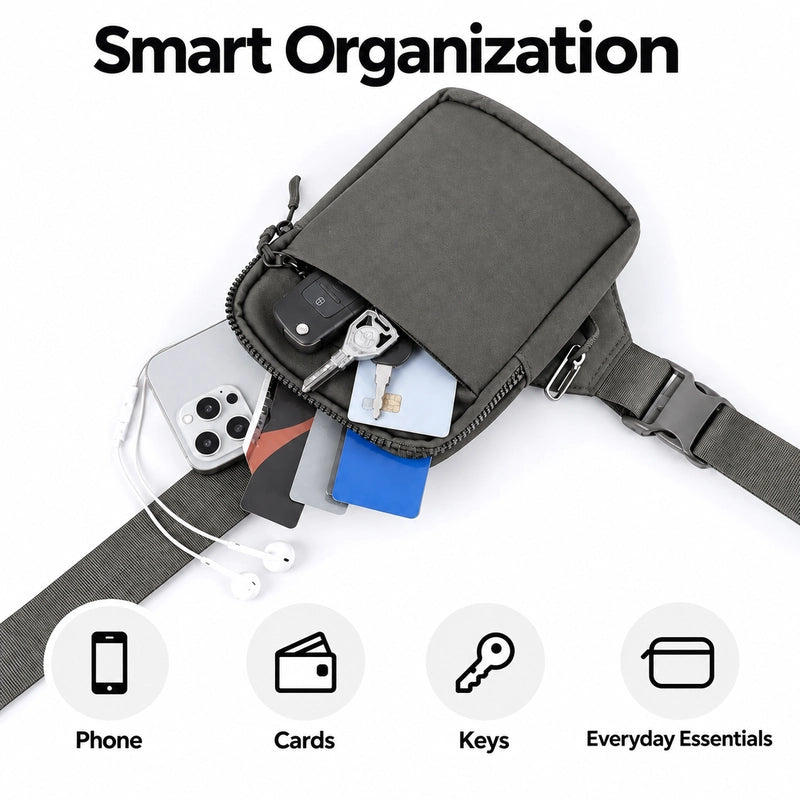 Crossbody Bag 2.0 Gray organization