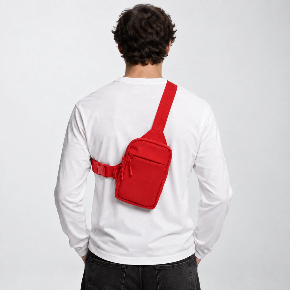 Crossbody Bag 2.0 Red back lifestyle