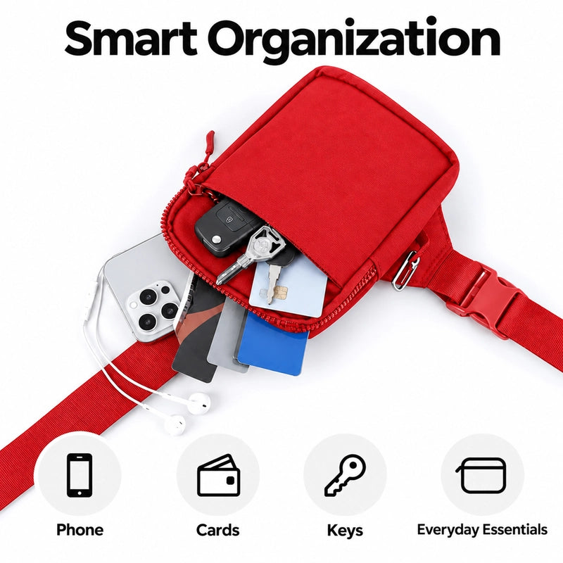 Crossbody Bag 2.0 Red organization